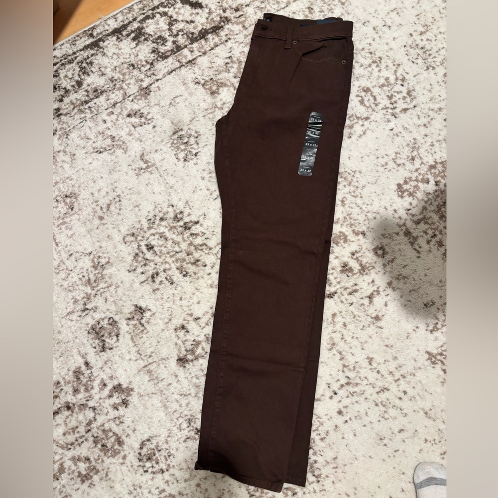 J. Crew Factory Men's Chinos - Dark Brown